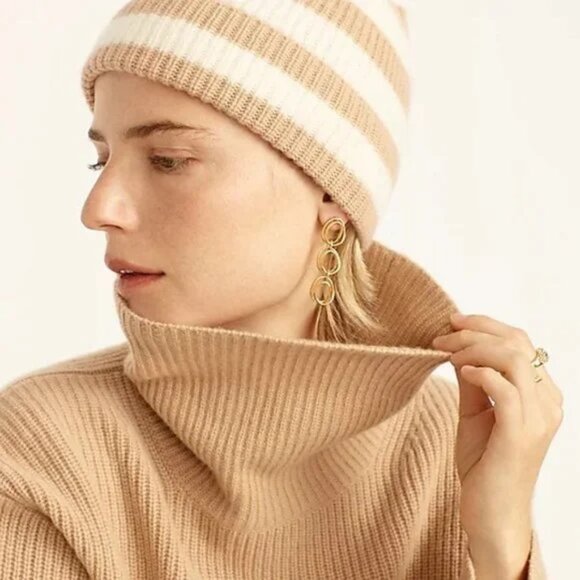 J. Crew Wool - Cashmere Beanie - Picture 2 of 5